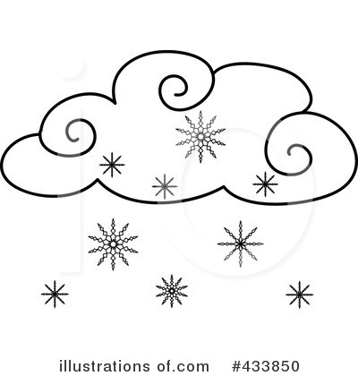 Royalty-Free (RF) Snowing Clipart Illustration by Pams Clipart - Stock Sample #433850