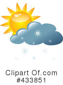 Snowing Clipart #433851 by Pams Clipart