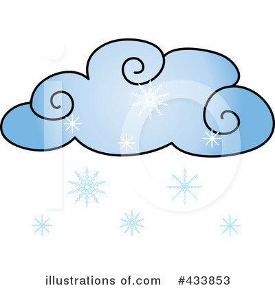 Royalty-Free (RF) Snowing Clipart Illustration by Pams Clipart - Stock Sample #433853