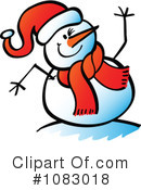 Snowman Clipart #1083018 by Zooco