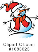 Snowman Clipart #1083023 by Zooco