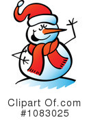 Snowman Clipart #1083025 by Zooco