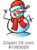 Snowman Clipart #1083026 by Zooco