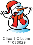 Snowman Clipart #1083029 by Zooco