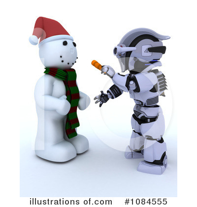 Royalty-Free (RF) Snowman Clipart Illustration by KJ Pargeter - Stock Sample #1084555