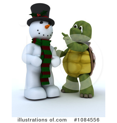 Royalty-Free (RF) Snowman Clipart Illustration by KJ Pargeter - Stock Sample #1084556