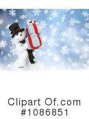 Snowman Clipart #1086851 by KJ Pargeter