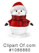 Snowman Clipart #1086880 by BNP Design Studio