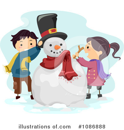 Snowman Clipart #1086888 by BNP Design Studio