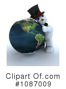Snowman Clipart #1087009 by KJ Pargeter