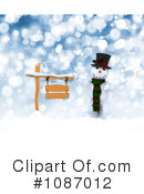 Snowman Clipart #1087012 by KJ Pargeter