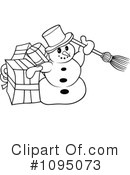 Snowman Clipart #1095073 by dero