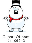 Snowman Clipart #1106943 by Cory Thoman