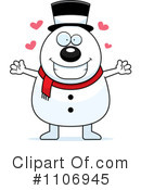 Snowman Clipart #1106945 by Cory Thoman
