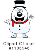 Snowman Clipart #1106946 by Cory Thoman