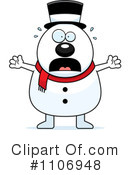 Snowman Clipart #1106948 by Cory Thoman
