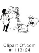 Snowman Clipart #1113124 by Prawny Vintage