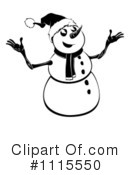 Snowman Clipart #1115550 by AtStockIllustration