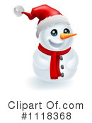 Snowman Clipart #1118368 by AtStockIllustration