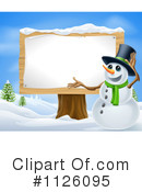 Snowman Clipart #1126095 by AtStockIllustration