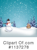 Snowman Clipart #1137278 by vectorace