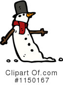 Snowman Clipart #1150167 by lineartestpilot