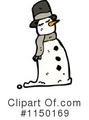 Snowman Clipart #1150169 by lineartestpilot