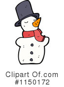 Snowman Clipart #1150172 by lineartestpilot