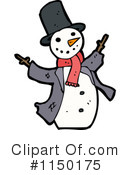 Snowman Clipart #1150175 by lineartestpilot