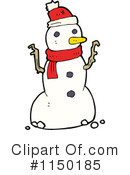 Snowman Clipart #1150185 by lineartestpilot