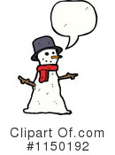 Snowman Clipart #1150192 by lineartestpilot