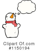 Snowman Clipart #1150194 by lineartestpilot