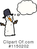 Snowman Clipart #1150202 by lineartestpilot