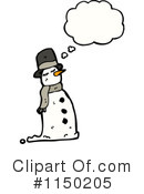 Snowman Clipart #1150205 by lineartestpilot