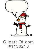 Snowman Clipart #1150210 by lineartestpilot