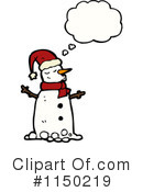 Snowman Clipart #1150219 by lineartestpilot
