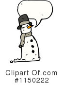 Snowman Clipart #1150222 by lineartestpilot