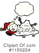 Snowman Clipart #1150224 by lineartestpilot