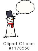 Snowman Clipart #1178558 by lineartestpilot