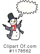 Snowman Clipart #1178562 by lineartestpilot