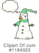 Snowman Clipart #1184323 by lineartestpilot