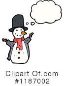 Snowman Clipart #1187002 by lineartestpilot