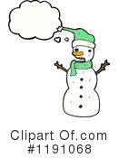 Snowman Clipart #1191068 by lineartestpilot