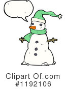 Snowman Clipart #1192106 by lineartestpilot