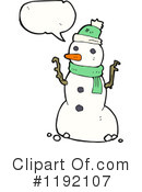 Snowman Clipart #1192107 by lineartestpilot