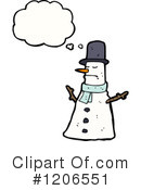 Snowman Clipart #1206551 by lineartestpilot