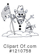 Snowman Clipart #1210758 by LoopyLand