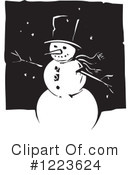 Snowman Clipart #1223624 by xunantunich