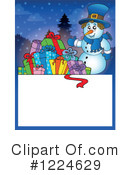 Snowman Clipart #1224629 by visekart