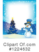 Snowman Clipart #1224632 by visekart